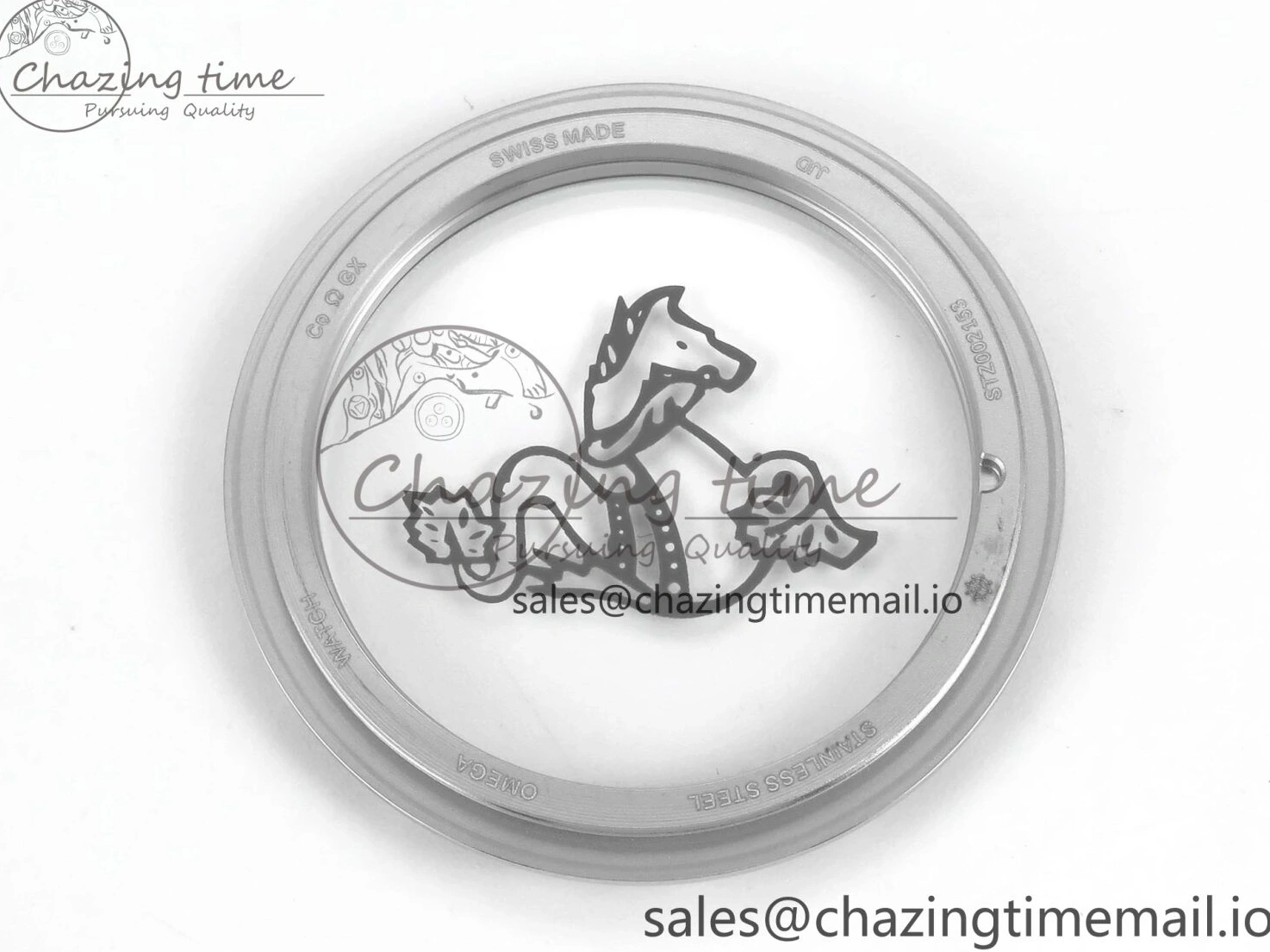 0416 Bold Seamaster Planet Ocean 600M 43.5mm SS SCF 1:1 Best Edition Green Bezel Gray Dial on Green Rubber Strap A8900 Super Clone 7666